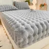Ultra Soft Fluffy Bed Sheet with Matching Pillows