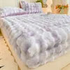 Ultra Soft Fluffy Bed Sheet with Matching Pillows