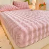 Ultra Soft Fluffy Bed Sheet with Matching Pillows