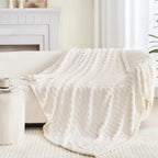 3D Bubble Plush Blankets