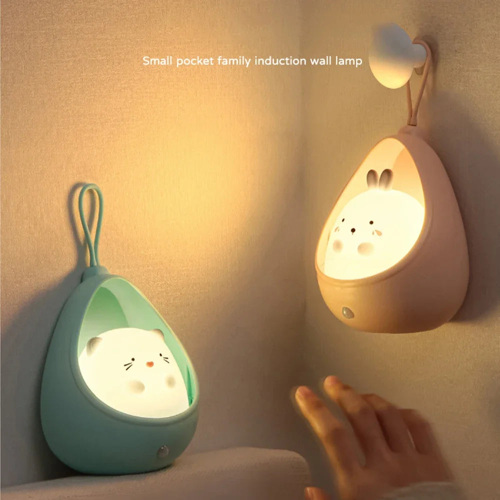 Cute Animal Silicone Wall Lights