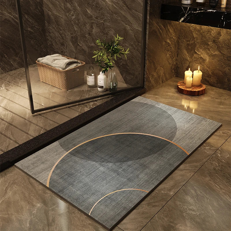 High-End Bathroom Floor Mat