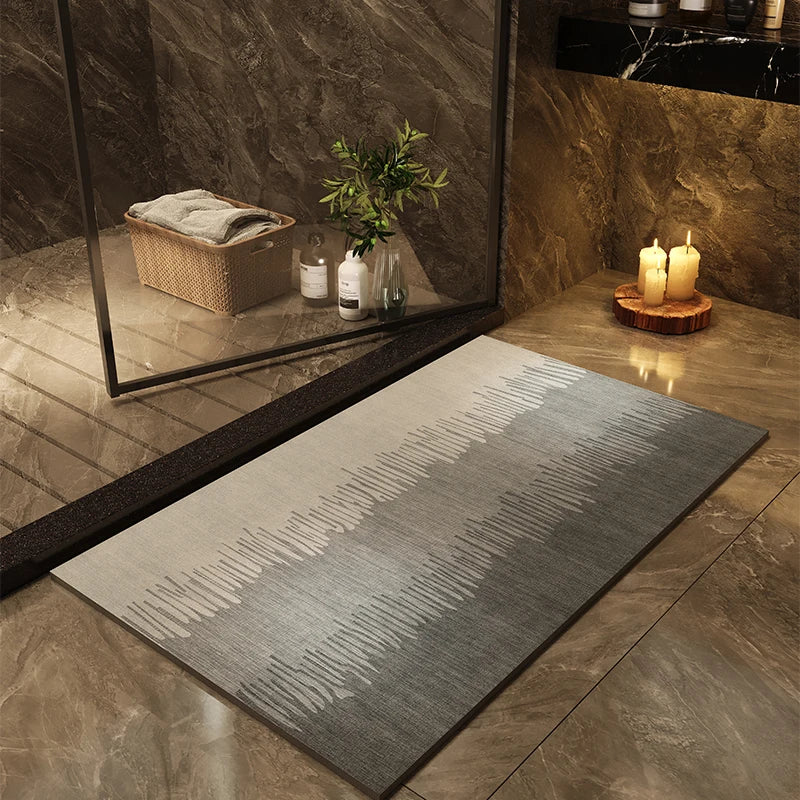 High-End Bathroom Floor Mat