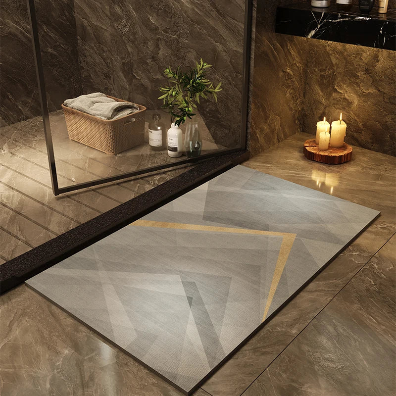 High-End Bathroom Floor Mat
