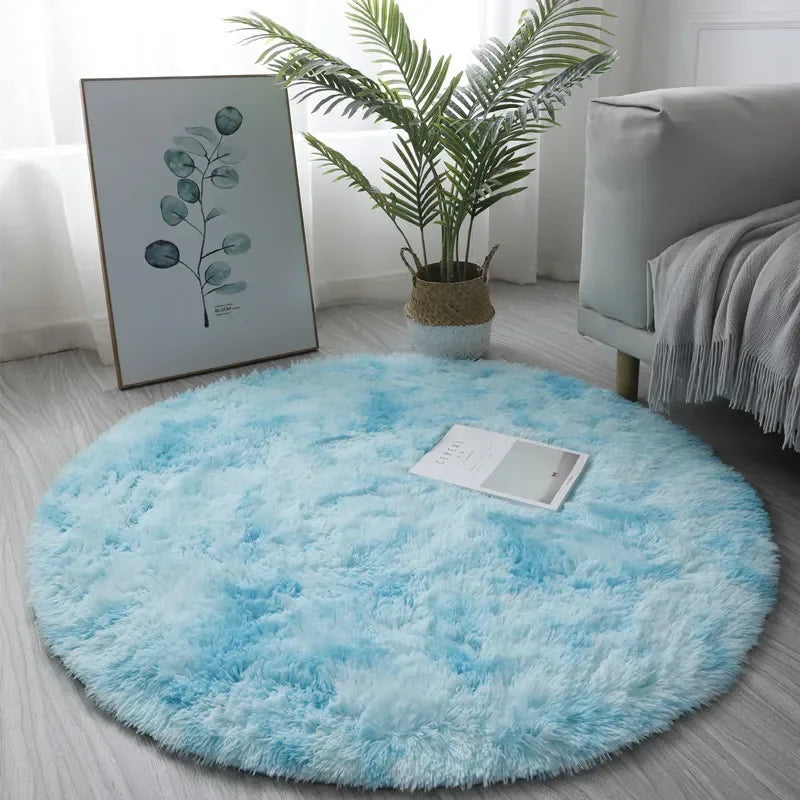 Ultra Soft Round Fluffy Carpet