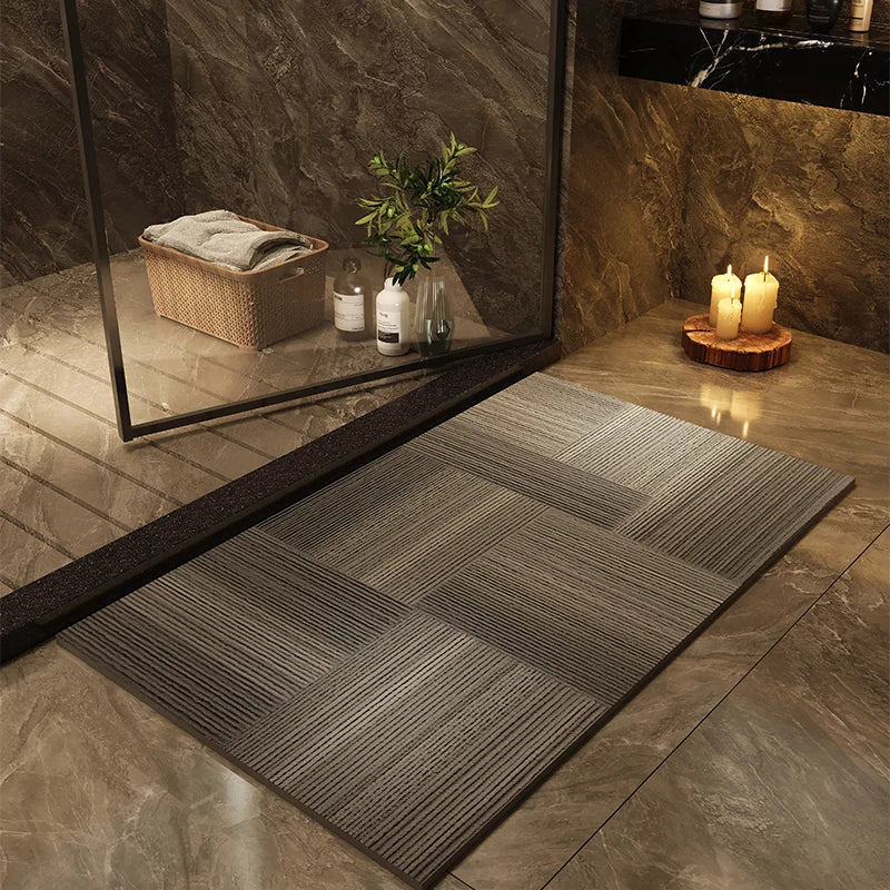 High-End Bathroom Floor Mat