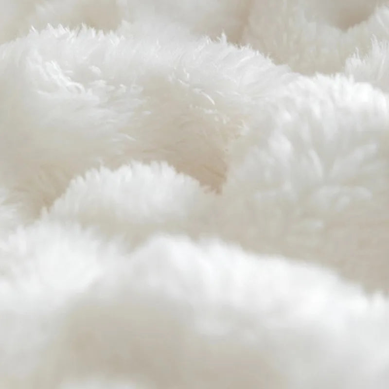 3D Bubble Plush Blankets